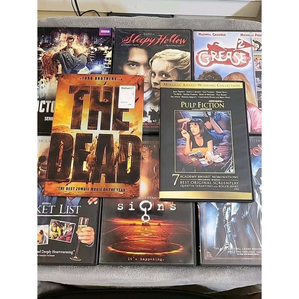 Bundle Of 8 Dvds Action/Drama